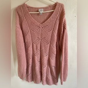 Women’s sweater from St. John’s Bay xl peach color